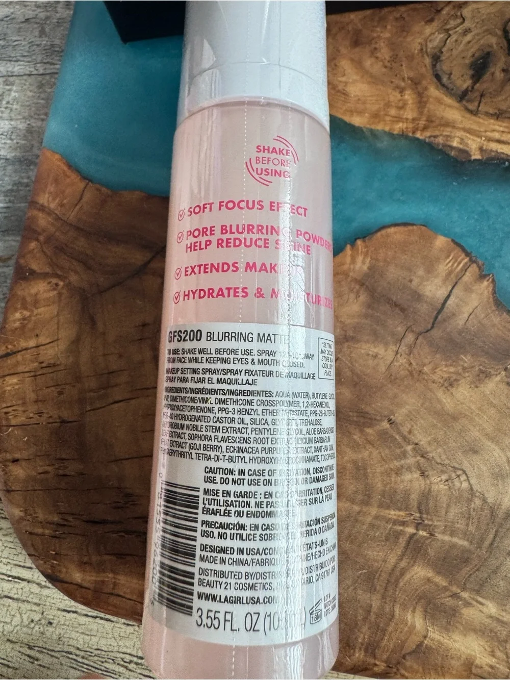 LA Girl Oil Control Setting Spray - Matte Finish